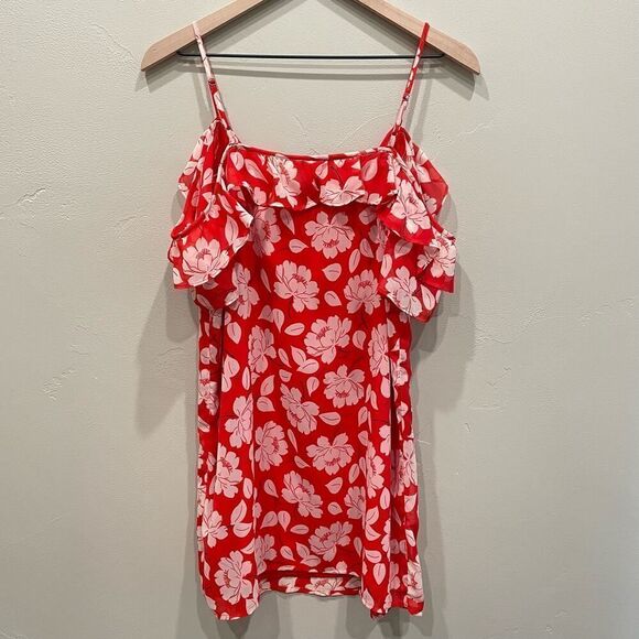 Abercrombie & Fitch Off the Shoulder Floral Dress - Size: Small - Picture 3 of 8